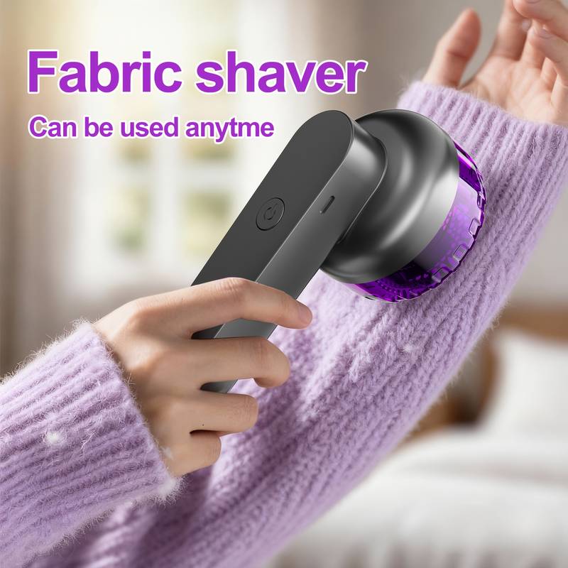 Portable Rechargeable Lint Shaver & Fabric Pilling Remover – USB-C